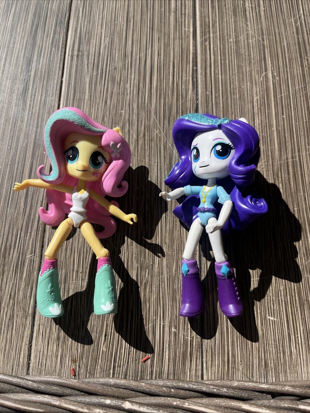 RARE My Little Pony Equestria Girls Minis Fluttershy And Equestrian Figure